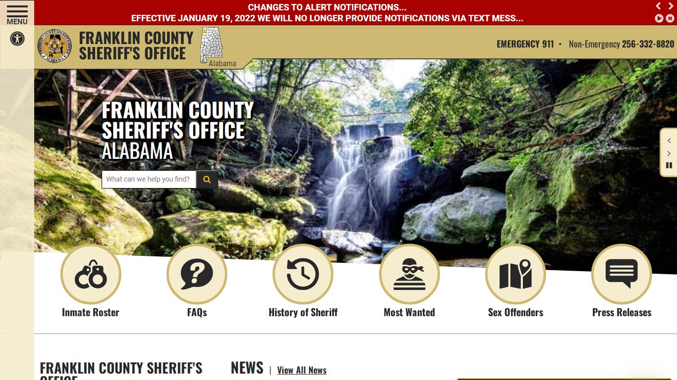 Franklin County AL Sheriff's Office